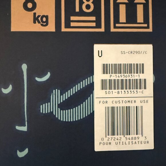 SONY SS-CR290 SPEAKER SYSTEM 1 CENTER & 2 REAR OPEN BOX NEVER USED - Picture 2 of 7